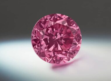 Argyle Fancy Vivid Purplish Pink Diamant