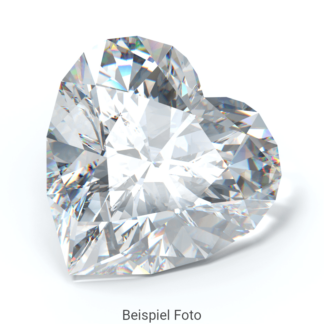 Beispiel für einen Diamanten mit Schliff Form Herz wie er bei Diamanthaus gekauft werden kann