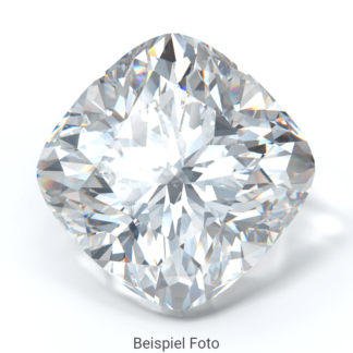Beispiel für einen Diamanten mit Schliff Form Kissen wie er bei Diamanthaus gekauft werden kann