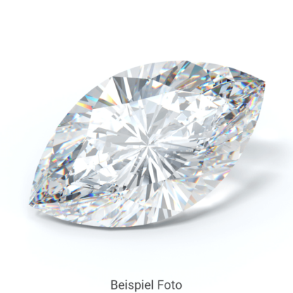 Beispiel für einen Diamanten mit Schliff Form Marquise wie er bei Diamanthaus gekauft werden kann