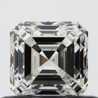 Asscher Diamant 0.52 Karat, Farbe G, Reinheit VS2, für einen Illusion Ring für Liberale kaufen B29XGS3