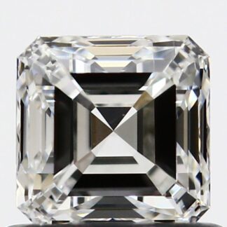 Asscher Diamant 0.74 Karat, Farbe E, Reinheit VS1, für einen Spannring zum Firmenjubiläum kaufen M27U6YN