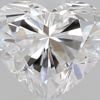 Diamant im Herzschliff 0.40 Karat, Farbe D, Reinheit IF, als Versicherung für den 63. Geburtstag kaufen U2EQ5CM