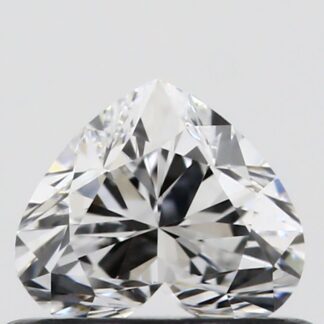 Diamant im Herzschliff 0.40 Karat, Farbe D, Reinheit VVS2, für einen Palladium Ring zur Geburt kaufen P271CPO