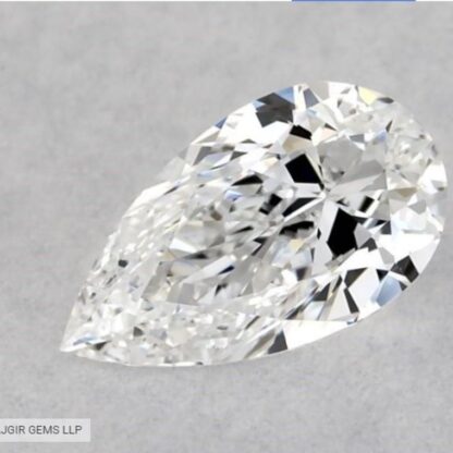 Diamant im Tropfenschliff 0.30 Karat, Farbe E, Reinheit VS2, für einen Halo Ring zur Approbation kaufen 525M62L